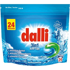 Dalli Waschmittel-Tabletten Activ Universal 3in1, 24 Stück