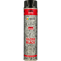 Motip Rallye universell Acryl-Lack, schwarz glänzend, 600 ml