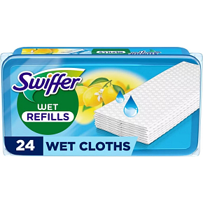 Swiffer Sweeper Citrus Nachfüllpack feuchte Bodenwischtücher, 24 Stück Swiffer Sweeper Citrus Nachfüllpack feuchte Bodenwischtücher, 24 Stück