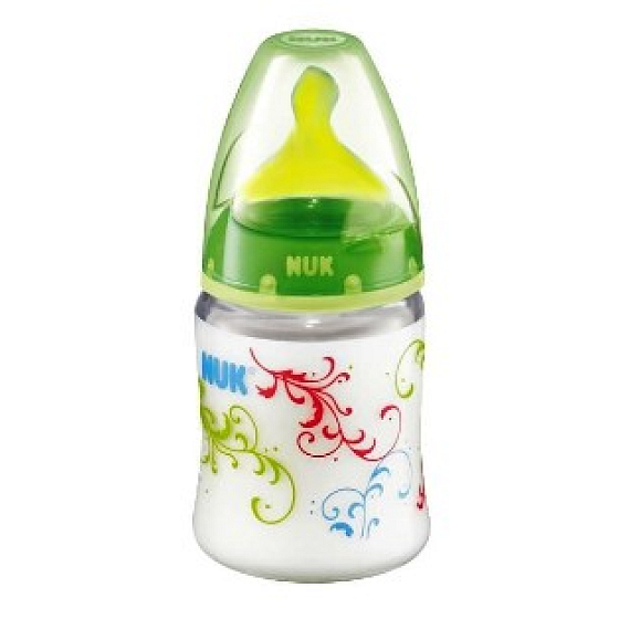 Nuk Bottle Kunststofflatex Sauger 0-6 Monate Größe 1 150 ml