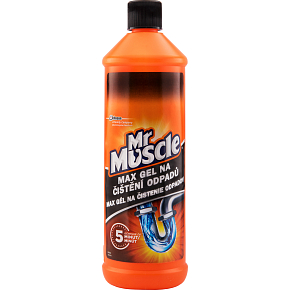 Mr. Muscle Max Gel zur Rohrreinigung, 1 l