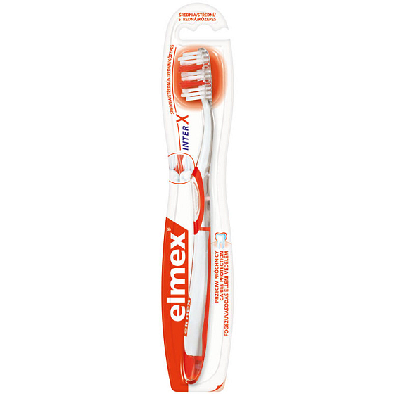 Elmex Caries Protection InterX Medium Medium Zahnbürste 1 Stück