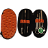 Dup Manicure Wrin 6 Stück Orange Muster 5105/5300