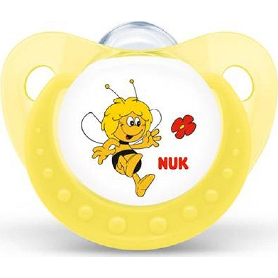 Nuk Včelka Mája kieferorthopädische Silikondecke 6-18 Monate 1 Stück