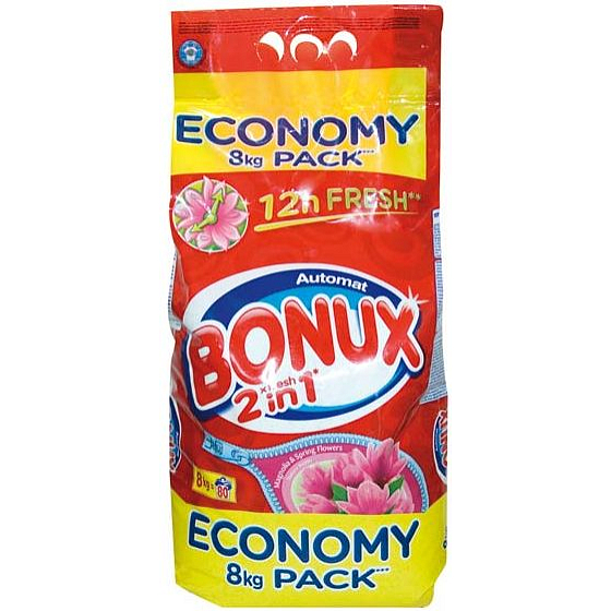 Bonux Magnolia & Spring Flowers 2 in 1 Waschpulver 80 Dosen 8 kg