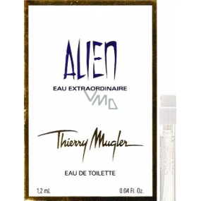Thierry Mugler Alien Eau Außergewöhnliches Eau de Toilette für Frauen 1,2 ml mit Spray, Fläschchen