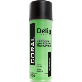 Delia Cosmetics Coral Acetone Freier Nagellackentferner grün 100 ml