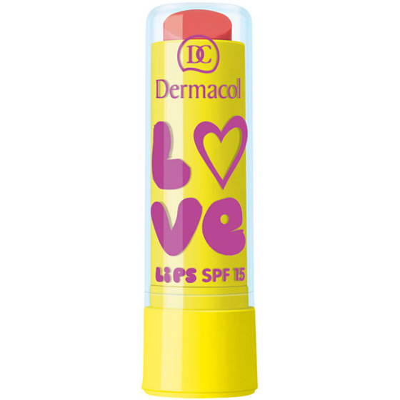 Dermacol Love Lips SPF15 Lippenbalsam 08 Pfirsich 3,5 ml
