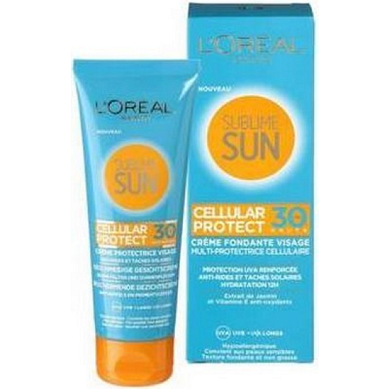 Loreal Paris Sublime Sun Cellular Protect Sonnenschutzmittel SPF30 75 ml