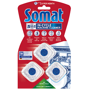 Somat Geschirrspülerreiniger in Tabletten, 3 Stk.
