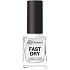 Dermacol Fast Dry Base Coat Grundierung zum sofortigen Glätten der Nageloberfläche 11 ml