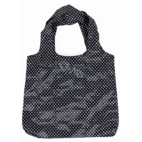 Albi Handtasche Tasche Schwarz mit Tupfen 42 × 36 cm