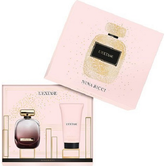 Nina Ricci L Extase parfümiertes Wasser für Frauen 50 ml + Körperlotion 75 ml, Geschenkset 2016