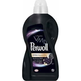 Perwoll Black & Fibre Waschgel stellt eine intensive schwarze Farbe wieder her und schützt vor Formverlust 30 Dosen von 1,8 l