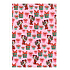 Ditipo Geschenkpapier 70 x 200 cm Weihnachten Disney Minnie pink