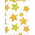 Nekupto Geschenk Papiertüte 32,5 x 26 x 13 cm Gelbe Sterne