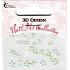 Absolute Cosmetics Nail Art 3D Nagelaufkleber 10100-3 1 Blatt