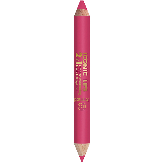 Dermacol Iconic Lips 2in1 Lippenstift und Konturenstift Nr.03 10 g