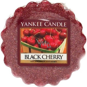 Yankee Candle Black Cherry - Reifes Kirschduftwachs für Aromalampe 22 g
