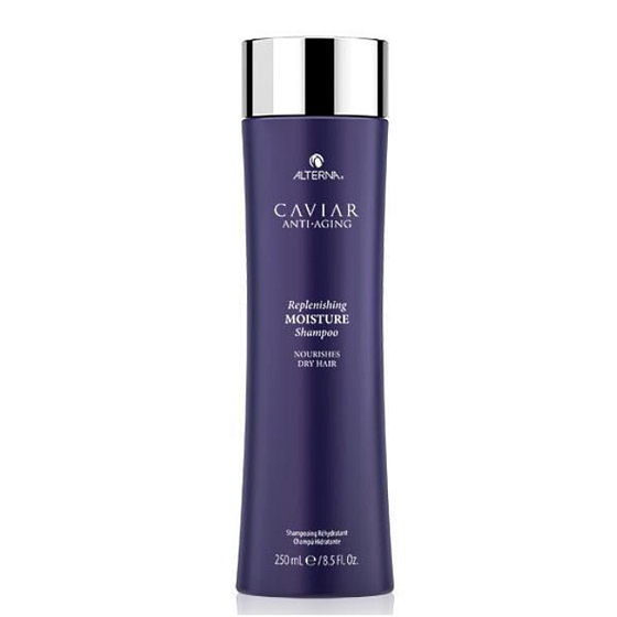 Alterna Caviar Replenishing Moisture Kaviar revitalisierendes Feuchtigkeitsshampoo für trockenes und strapaziertes Haar 250 ml