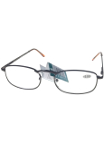 Berkeley Lesebrille +3.0 braunes Metall 1 Stück MC2005