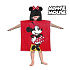 Poncho Minnie Kapuzenhandtuch - Ca. Abmessungen: 60 x 120 cm