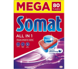 Somat All In 1 8 Actions Geschirrspülertabletten mit Zitronensäurestärke für sauberes und strahlendes Geschirr 80 Stück