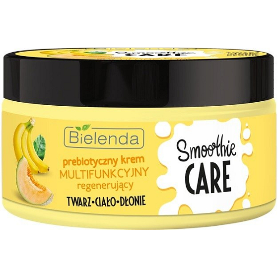 Bielenda Smoothie Care Banane + Wassermelone + Probiotika regenerierende Körpercreme 200 ml