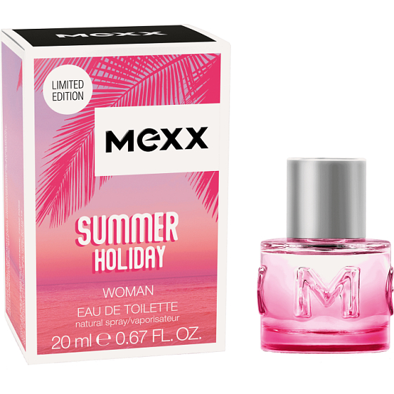 Mexx Sommerferien Frau Eau de Toilette für Frauen 20 ml