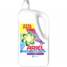 Ariel Color Flüssigwaschgel für Buntwäsche 74 Dosen 4,07 l