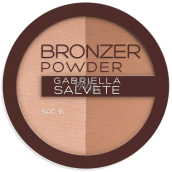 Gabriella Salvete Bronzer Power Duo SPF15 Bronzier- und Aufhellungspuder 9 g
