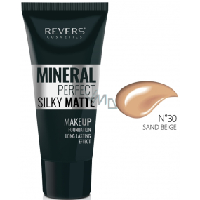 Revers Mineral Perfect Seidenmattes feuchtigkeitsspendendes und mattierendes Make-up 30 Sand Beige 30 ml