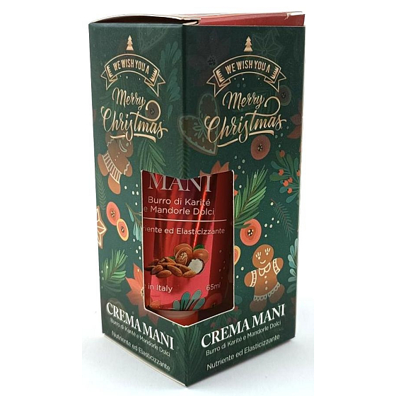 Lady Venezia Merry Christmas Burro di Karite e Mandorle Dolci - Handcreme mit Sheabutter und Mandeln 65 ml