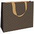 Nekupto Geschenkpapier Tasche 30 x 23 x 12 cm Schwarz und Gold