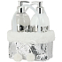 Vivian Gray Christmas Silver Flüssigseife 500 ml + Handlotion 500 ml + Täschchen, Kosmetikset für Frauen