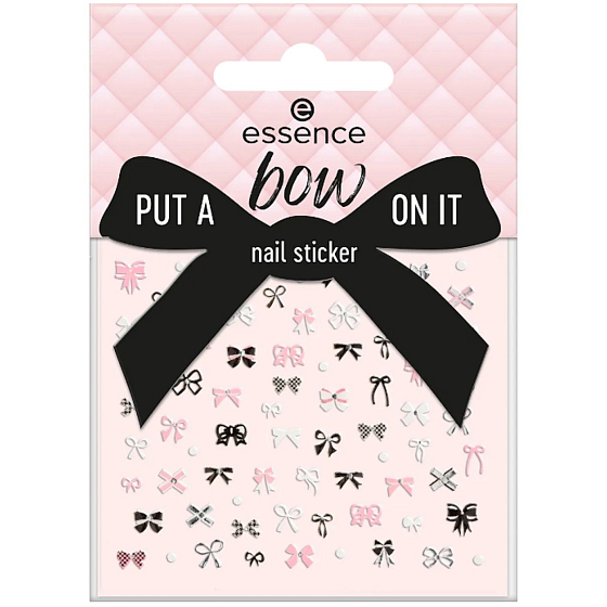 Essence Put a Bow on it nálepky na nehty 75 kusů