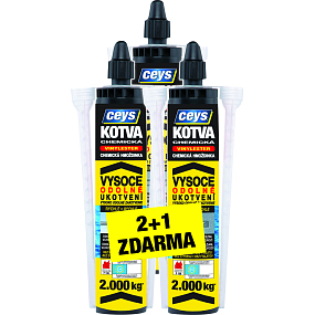 Ceys chemische Harzankersystem Vinylester, 300 ml, 2 + 1