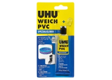 Uhu Weich PVC-Kleber zum Reparieren und Verkleben von erweichtem Kunststoff mit einem Pflaster von 30 g