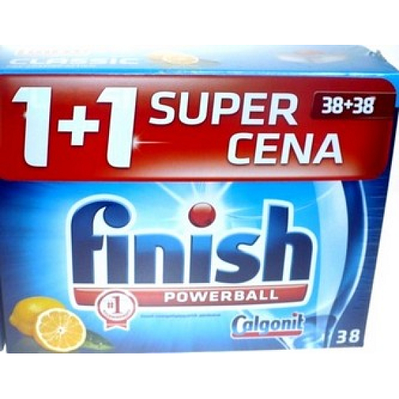 Calgonit Finish Classic Reguläre Spülmaschinentabletten 76 Stück