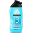 Adidas 3 Water Sport Duschgel für Körper und Haare für Männer 250 ml