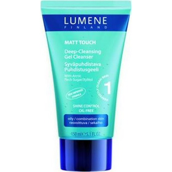 Lumene Cleansing Matt Touch Tiefenreinigung Ausgewogenes Hautreinigungsgel 150 ml
