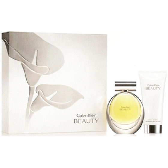 Calvin Klein Beauty parfümiertes Wasser 50 ml + Körperlotion 100 ml, Geschenkset
