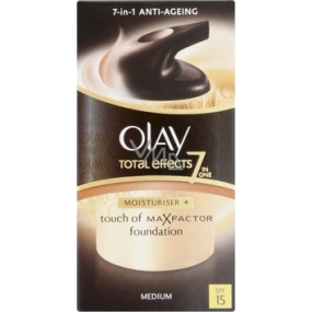 Olay Total Effects Touch von Foundation Medium 7in1 SPF15 Tagescreme 50 ml
