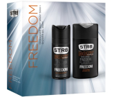 Str8 Freedom Deodorant Spray für Männer 150 ml + Duschgel 250 ml, Geschenkset