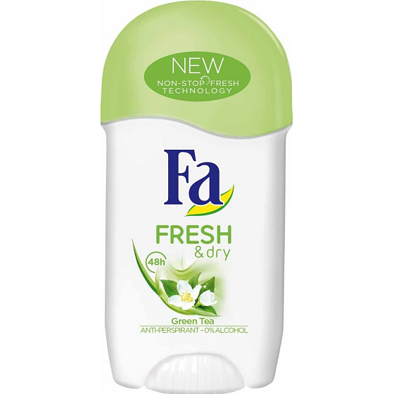 Fa Fresh & Dry Grüntee Antitranspirant Deodorant Stick für Frauen 50 ml