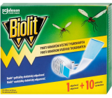 Biolit elektrischer Verdampfer gegen Mücken mit trockenen Nachfüllungen 10 Kissen, 7,4 g