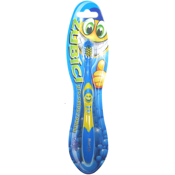 Nekupto Zubíci Zahnbürste für Kinder namens Martin soft 1 Stück