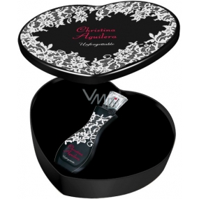Christina Aguilera Unvergessliches Eau de Parfum für Frauen 30 ml + Blechdose, Geschenkset 2015