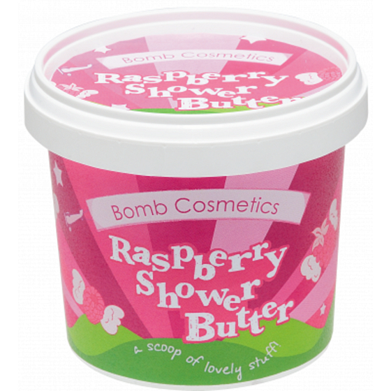 Bomb Cosmetics Raspberry - Himbeergebläse Natürliche Duschcreme 365 ml