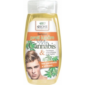 Bione Cosmetics for Men Cannabis Q10 Anti-Schuppen-Haarshampoo 250 ml